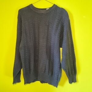 Vintage Grunge GK Company Textured Knit Sweater